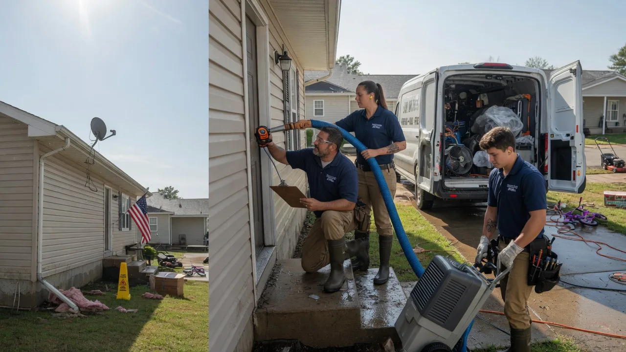 Ceiling Water Damage Restoration in Cavalier, ND near me